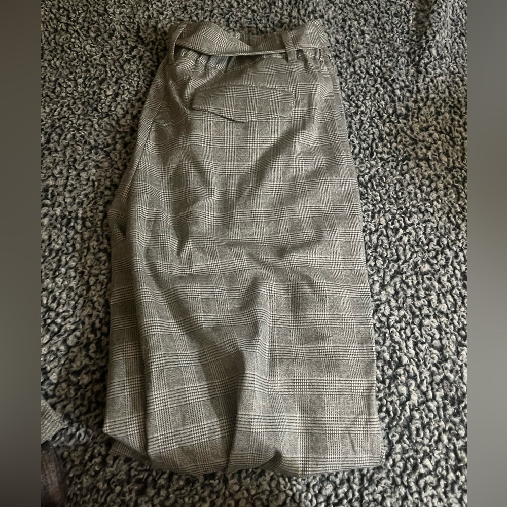 Business formal Checkered plaid pants